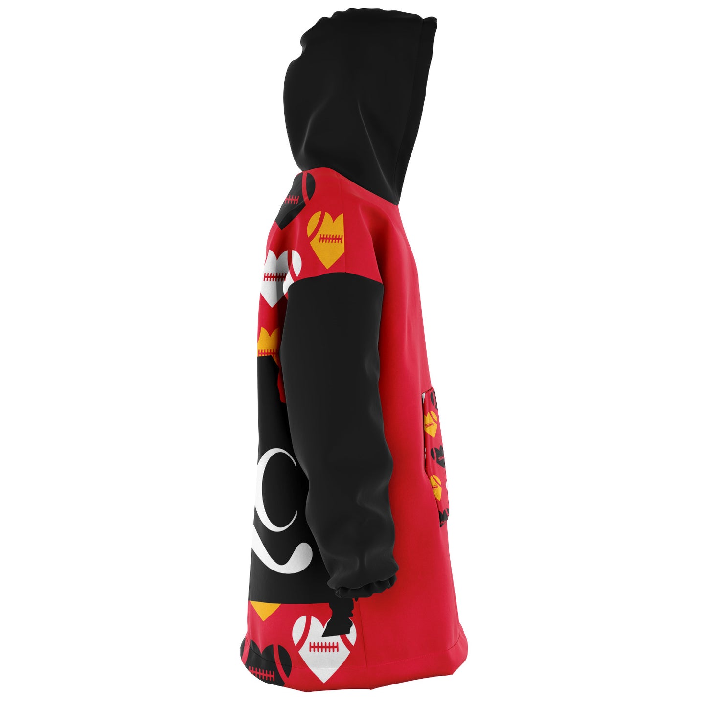 For The Love Of KC Football Snug Hoodie
