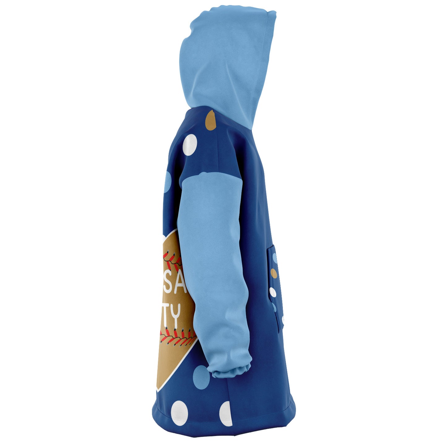 KC Royals Polka Dot Snug Hoodie