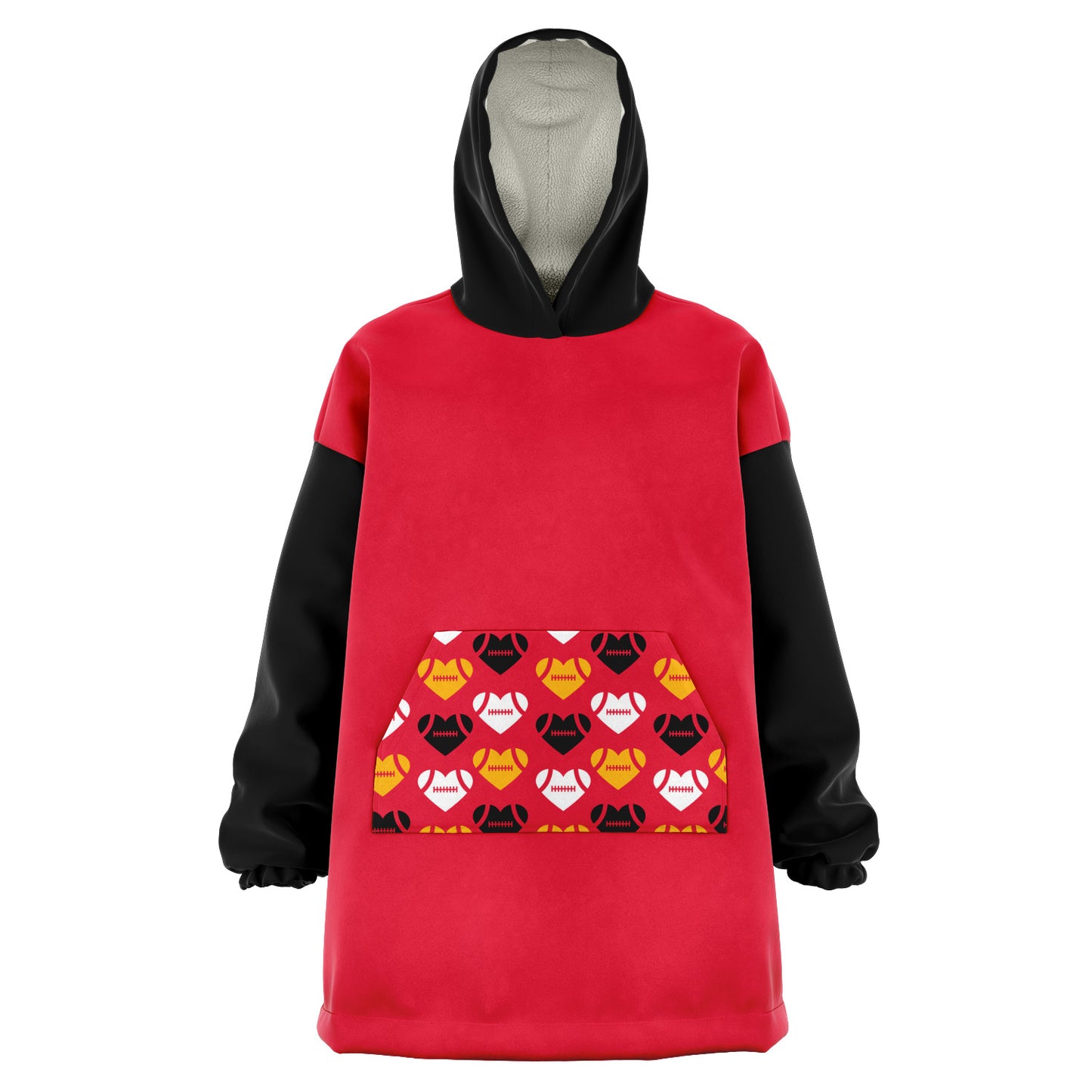For The Love Of KC Football Snug Hoodie