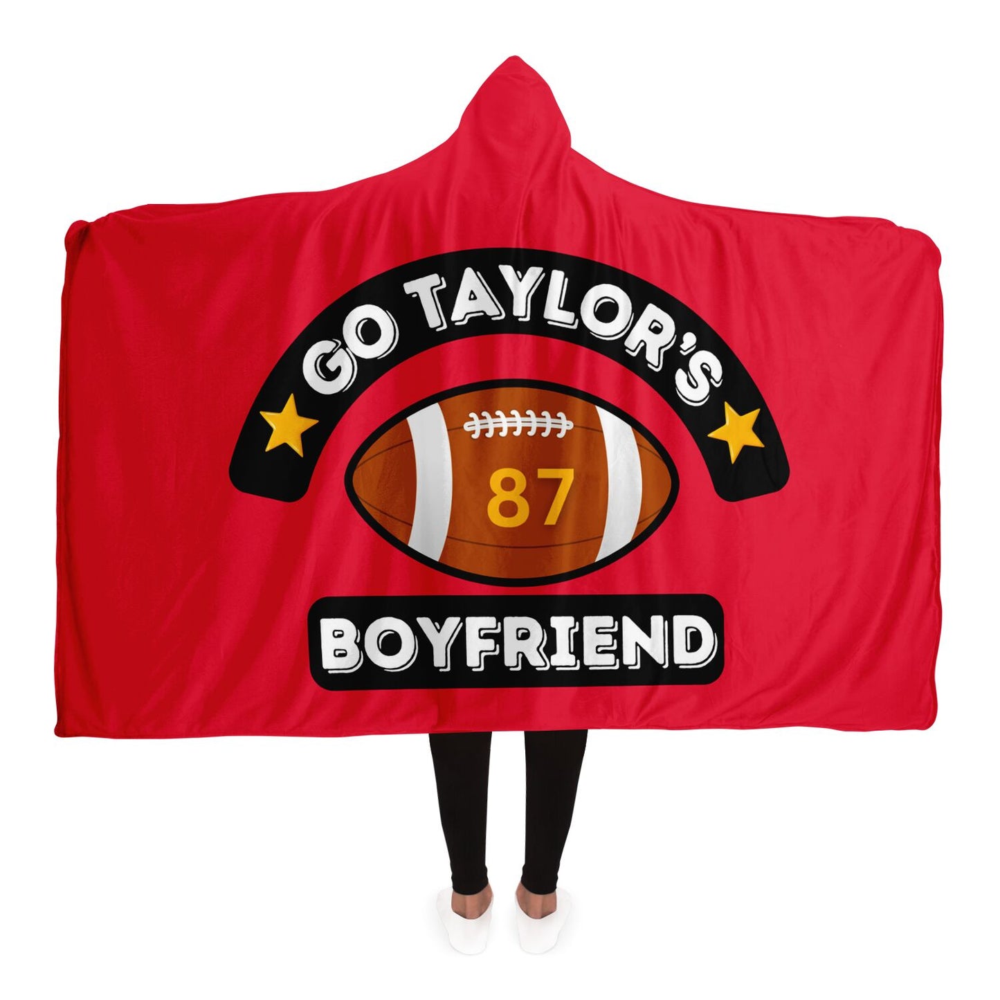 Go Taylor's Boyfriend Hooded Blanket